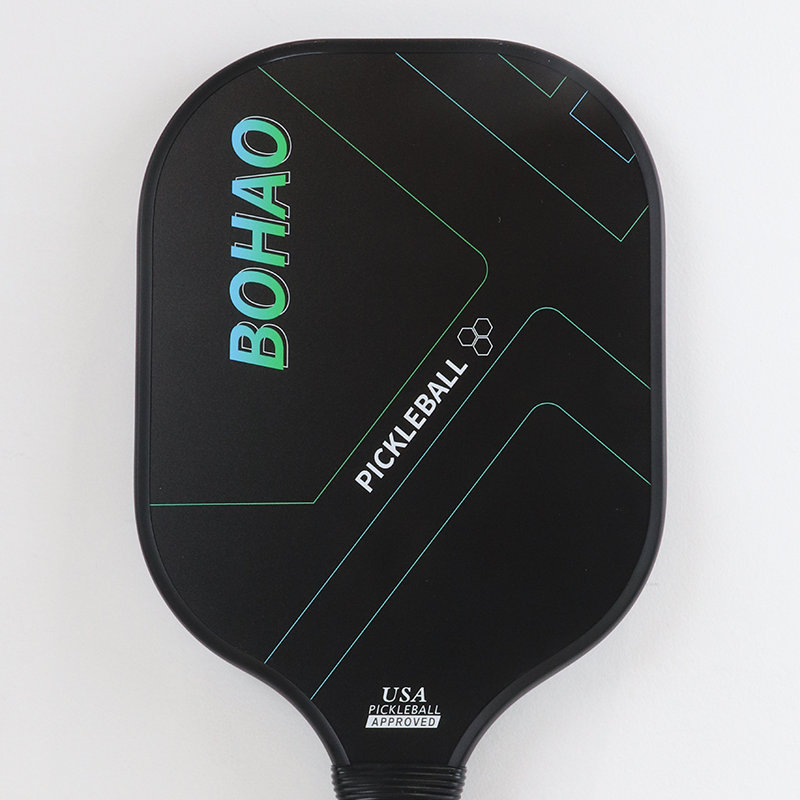 廣東博皓供應 新手入門優選匹克球拍 專業訓練匹克球拍 Pickleball Paddle 高彈力超輕重量精準控球匹克拍 玻纖/碳纖維匹克球拍    -2