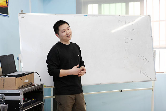 金陵帝斯曼DSM伍工為廣州博皓做《火、煙、毒---現行阻燃標準》培訓